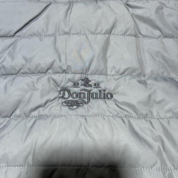 Carhartt Rain Defender Puffer Vest Mens XL Gray Don Julio 1942 Logo 102286 - Picture 3 of 14